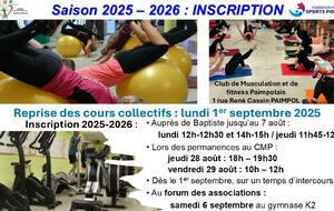 Les documents de la saison 2025-2026 sont en ligne
