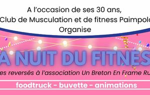 Nuit du Fitness (30 ans du CMP) à la salle des fêtes de Paimpol
