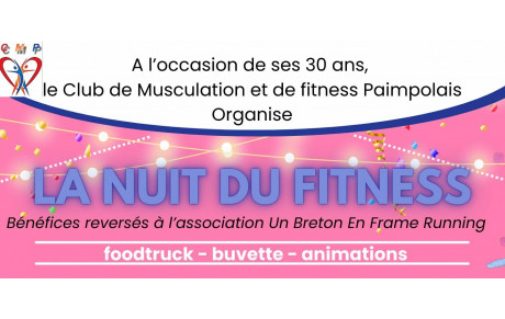 Nuit du fitness le 18 octobre